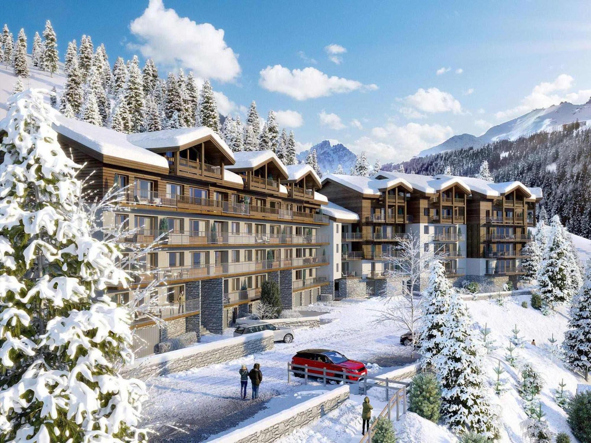 Appartement Moderne 6 Pers Proche Pistes Avec Parking, Casier A Ski, Balcon - Fr-1-563-140 Courchevel Exterior photo