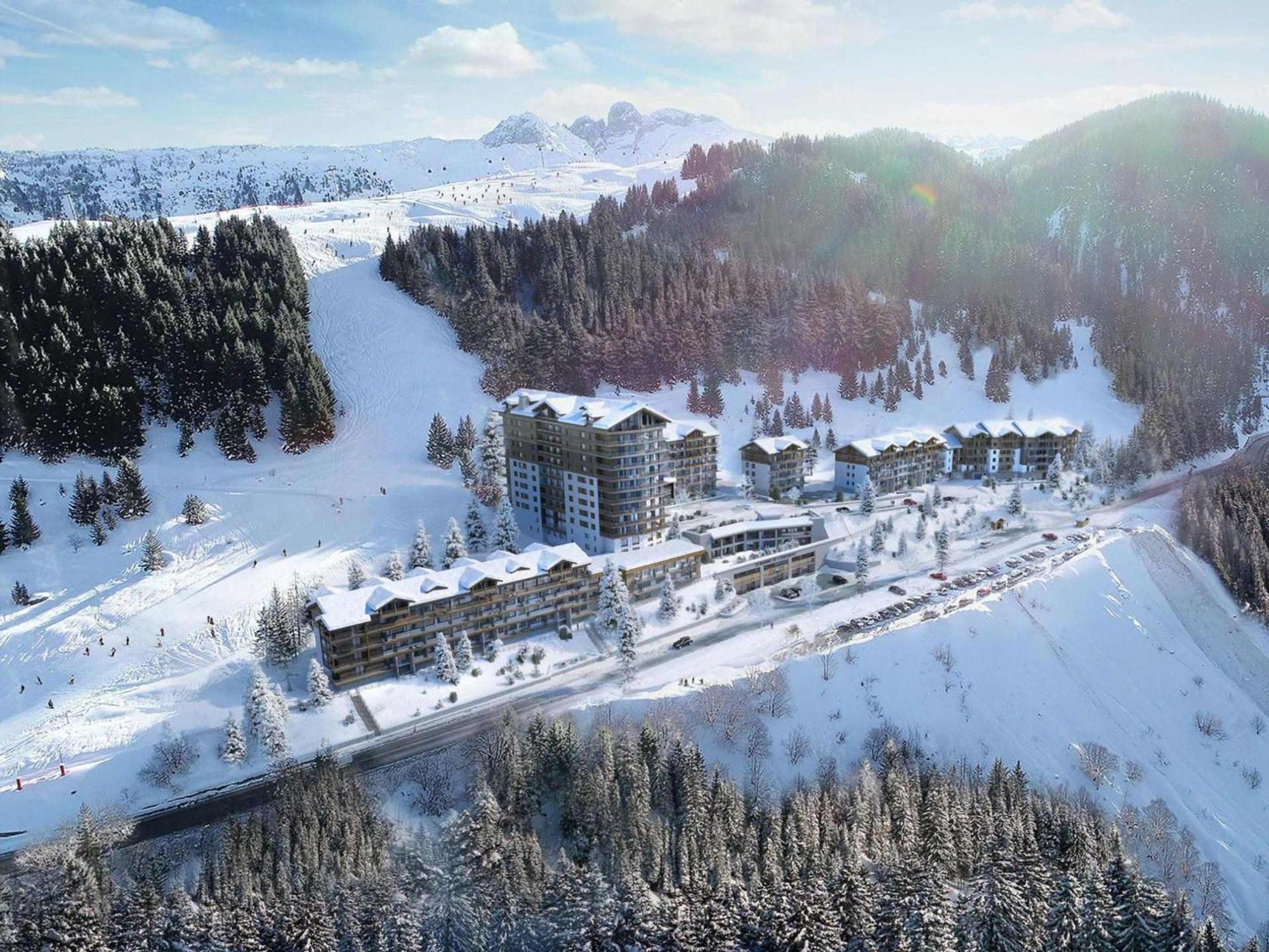 Appartement Moderne 6 Pers Proche Pistes Avec Parking, Casier A Ski, Balcon - Fr-1-563-140 Courchevel Exterior photo